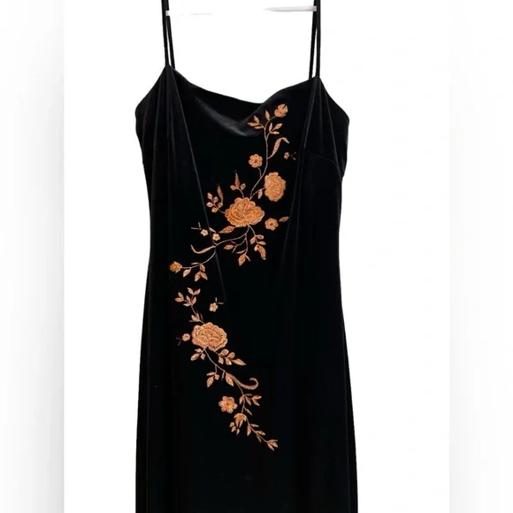 Vintage Arianna by Rachel Kaye Velvet Dress - Picture 2 of 11